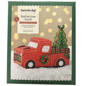 Target Favorite Day Festive Tree Truck Gingerbread Kit Ready Build Classic Ford